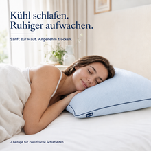 Somnia CoolLock 2er-Set – Kühlende Kissenbezüge 40×80