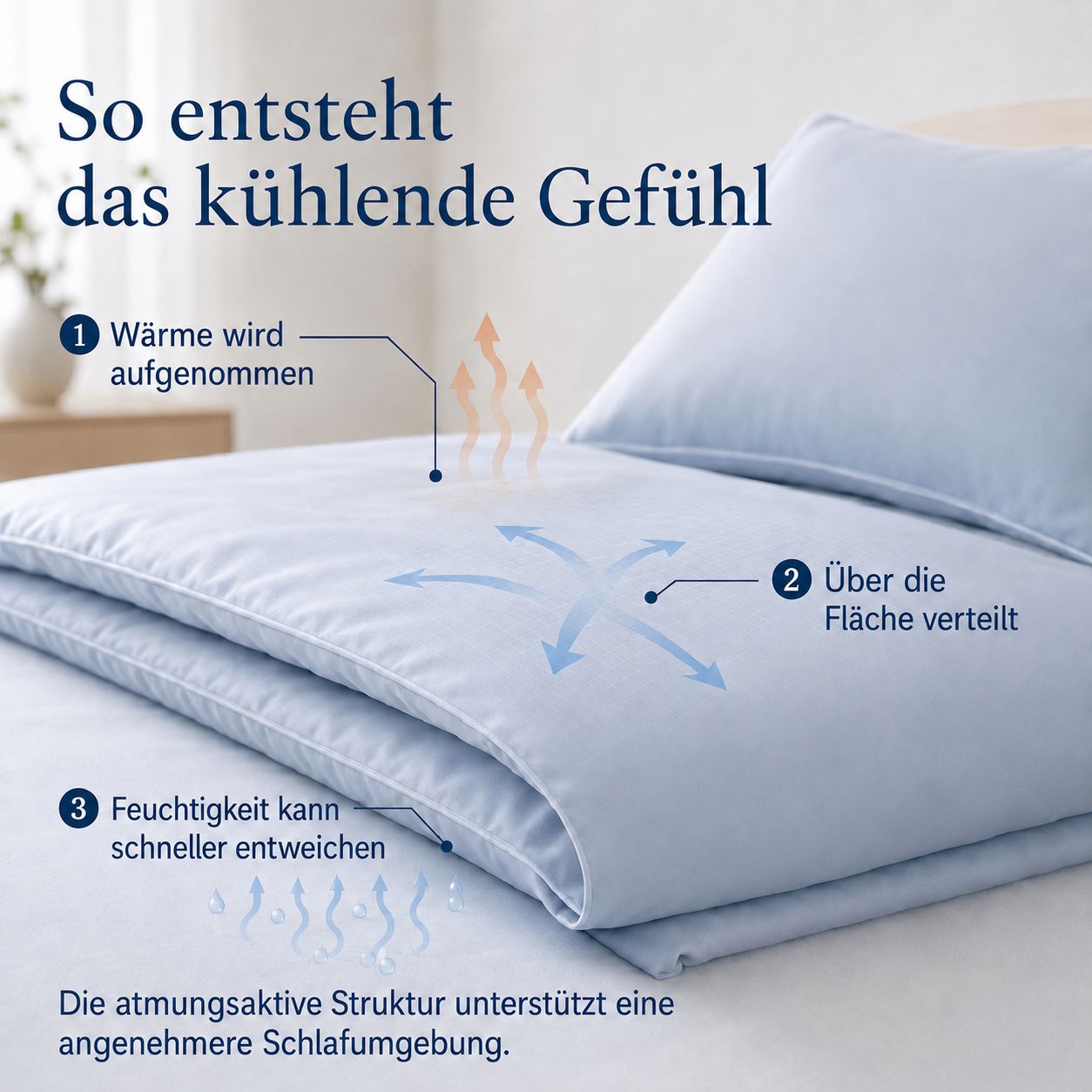 So entsteht das kühlende Gefühl